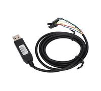 Bewinner Câble Série USB vers TTL, 50bps à 2Mbps, Sélection, 3 Indicateurs de Couleur, Matériau ABS, Compatible avec Décodeur Satellite, Routeur, Disque Dur