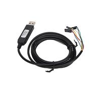 Bewinner Câble Série USB vers TTL, 6 Broches 4,9 Pieds de Longueur 50bps à 2Mbps Câble de Console de Débogage pour Ordinateur, Câble Série USB vers TTL