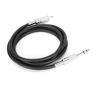 Bewinner Câble Stéréo TRS 3,5 Mm vers 6,35 Mm, Cordon Adaptateur Auxiliaire de 1,5 M pour Table de Mixage, Amplificateur, Guitare, Haut-parleur, Casque - Qualité HiFi Blindée, Portable et Durable