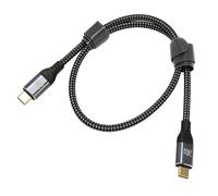 Bewinner Câble USB C vers USB C, 0,5 M Mâle vers Mâle PD240W PD3.1 USB Type C, Câble de Rapide, Puce E Mark, Câble de en Nylon de Type C pour Ordinateur Portable,