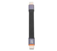Bewinner Câble USB C vers USB C Court, Câble 3.2 Gen 2 Type de Transfert de Données 40 Gbit/s avec Conception FPC pour SSD d'ordinateur Portable