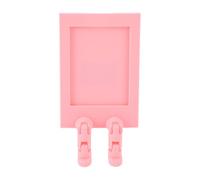 Bewinner Cadre Photo instantané de 7,6 Cm, Format Portefeuille, Petite Configuration de Table en PP Innovante et Mignonne pour Afficher des Photos, des Billets, Rose (PINK)