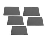 Bewinner Cadres Photo Magnétiques 5 Pièces, Cadre Photo Magnétique Réutilisable pour Réfrigérateur, Cadres de Poches Photo pour Réfrigérateur, Maison, école, Bureau (BLACK)
