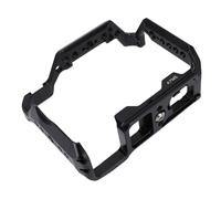 Bewinner Cage de Caméra Adaptée pour A7M5 A7R5 A7M4, Cadre de Protection en Métal avec Trou fileté de 1/4 Po et 3/8 Po, Support de Chaussure Froide, Caméra en Alliage d'aluminium d'aviation, Cage