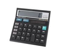 Bewinner Calculatrice Scientifique Solaire Grand écran à 12 Chiffres, Alimentée par Batterie de Secours, Calculatrice Financière Précise avec Fonctions Logarithmiques, Ancienne de Vérification des