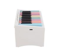 Bewinner Calendrier Piano avec Rechargeable USB Design (WHITE) | Calendrier de piano jouable, 52 cartes musicales hebdomadaires, contrôle du volume, design en métal