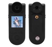 Bewinner Caméra Corporelle avec Enregistrement Audio et Vidéo - Caméra Corporelle 2K avec Objectif Rotatif à 180°, Caméra Corporelle Portable Grand Angle 140°, Caméra Corporelle pour Le