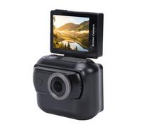 Bewinner Caméra d'action à écran Rabattable 4K avec Conception Détachable Magnétique, Système à Double Batterie, Caméra au Pouce sans Fil pour Le Sport, Le Vlogging, Le Ski - 48 MP, écran Tactile 2