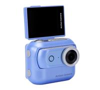 Bewinner Caméra d'action Magnétique 4K, écran Tactile Rabattable de 2,0 Pouces, WiFi et Stabilisation d'image électronique pour Le Sport Vlogging Kit de Montage de Cyclisme Inclus (Blue)