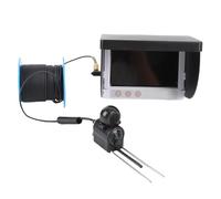 Bewinner Caméra de Pêche sous-Marine 1080P, écran HD de 4,3 Pouces, Câble de 30 M, Capteur de Température, Grand Angle de 195 °, étanche pour la Pêche sur Glace/Radeau, Inspection