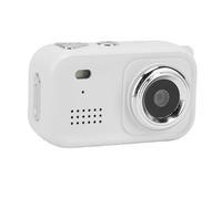 Bewinner Caméra de Pouce, Petit Appareil Photo Numérique 1080P HD avec écran Couleur et Dragonne, Batterie Longue Durée, Accessoires Anti-Perte, Petite Caméra Rétro pour Vélo, Randonnée, (White)