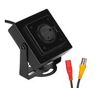 Bewinner Caméra de Sécurité HD Mini Sténopé, Mini Module de Caméra Objectif 3,6 Mm 700tvl Plug and Play Caméra Miniature à Analogique pour Reconnaissance Faciale, ATM,