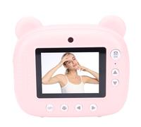 Bewinner Caméra Instantanée avec Imprimante, 48MP HD Dual Lens Portable Photo Imprimante Camera pour Les Voyages pour Enfants, Comprend 3 Rouleaux de Papier d'impression, Une Carte de 32