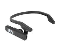 Bewinner Caméra Montée sur la Tête, Caméra Vidéo FPV Montée sur la Tête 2,7K HD, Caméra Vlog Portable à écran de 0,96 Pouces, Contrôle par Application WiFi Grand Angle de 110 Degrés (avec Carte