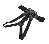 Bewinner Camera Sangle de Poitrine Support Ceinture pour Caméras d'action | Harnais élastique réglable, cyclisme, ski, surf, base stable en forme de J, vêtements confortables