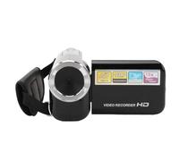 Bewinner Caméscope 16MP, Caméra Vidéo Numérique 1080P avec Zoom 16X, écran Rotatif, Anti-secousse, Port USB, adapté aux Voyages, Mariages, Enregistrements sur Le Campus