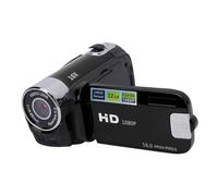 Bewinner Caméscope Vidéo, Caméra Vlogging 16MP 1080P, Caméra Vidéo à Zoom Numérique 16X avec écran Couleur de 2,4 Pouces, Anti-secousse, Enregistrement Vidéo en Boucle (Black)