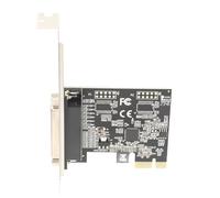 Bewinner Carte Adaptateur de Port Parallèle PCI Express 1X vers DB25, Carte d'extension IEEE 1284 PCIE pour Imprimante, Machine à étiquettes, POS, Compatible XP/7/8/10,