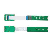 Bewinner Carte Adaptateur Mini PCIE vers NVMe M.2 NGFF Convertisseur SSD pour 2230/2242/2260/2280 Supporte Le Module SSD Basé sur la Carte M.2 Slot 3 PCIe/M.2 Key M