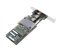 Bewinner Carte Contrôleur SAS LSI 9265-8i, Interface PCIe X8 avec 1 Go de Cache, Transfert de Données Haute Vitesse 6 Go/s pour des Performances et Une stabilité de Stockage de Serveur Améliorées