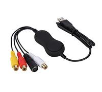 Carte de Capture vidéo Universelle USB2.0 UVC 4 Ports Carte d'acquisition vidéo analogique Carte Son Adaptateur Enregistreur vidéo HD TV pour Windows, pour, pour Linux