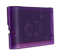 Bewinner Carte de Jeu 8 Go 4000 en 1, Adaptée pour Mega Drive, Master System, Consoles 32X avec Accessoires, Prend en Charge les Codes de Triche, Déverrouillage de la Région Matérielle (Violet