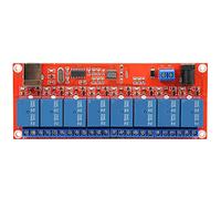 Bewinner Carte de Module de Relais à 8 Canaux, Contrôle de Port Série USB 5 V 12 V 24, Module de Relais PCB Professionnel pour Contrôle Industriel, Moteur, Interrupteur, LED (24V)