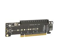 Bewinner Carte D'Extension PCIe X16, Compatible PCIE 4.0/3.0, 6 Ports, Double Face M.2 NVMe, pour Ordinateur Personnel Et Portable, macOS, Linux