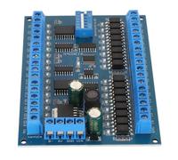 Bewinner Carte D'extension RS485 16 Entrées 16 Sorties, Module IO PLC de Commutateur de Télécommande 16 Canaux, Module RTU DC 6,5-30 V 16 Entrées 16 Sorties (Carte Unique)