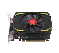 Bewinner Carte Graphique 750TI PC, 4 Go DDR5 128 Bits de Jeu de Jeu de la Carte Graphique Prise en Charge DVI VGA HDMI, PCI Express 2.0 16x, Carte Vidéo Informatique avec Ventilateur