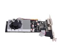 Bewinner Carte Graphique Informatique, GT705 1 Go GDDR3 64 Bits SFF Graphics pour Office Home PC, 1080p VGA DVI, 25W Low Power, Ventilateur Silencieux, Carte Vidéo Compacte