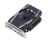 Bewinner Carte Graphique R7240, Carte Graphique Vidéo DDR3 4 Go 128 Bits, Prise en VGA DVI HDMI PCI Express2.0, Carte Vidéo avec Ventilateur pour Windows 10, 8, 7, Linux (R7240