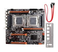 Bewinner Carte Mère de Bureau avec Déflecteur, Carte Mère Professionnelle de Mémoire DDR3 à Quatre Canaux, Carte Réseau Gigabit RTL8111H Carte Mère Intégrée à Double Prise Arrière, Accessoire PC