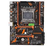 Bewinner Carte mère de bureau, carte mère de bureau A2011-3 DDR4 pour chipset x99, 8 ports SATA2.0 et 1 interface SSD M.2, prise en charge de 4 mémoires DDR4 2133/2400/2800