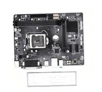 Bewinner Carte Mère de Bureau H81M LGA 1150 pour Processeur Core I7 I5 I3 de 4e Génération, Prise en Charge de la Mémoire DDR3 16 Go, Installation Facile avec Batterie Intégrée