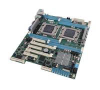 Bewinner Carte Mère de Station de Travail, Double Socket R LGA 2011, Prise en Charge du Chipset E5 2600 V1 V2, C602 avec 8 Emplacements PCIe 3.0 DDR3 256 Go, pour la Formation de L'IA et