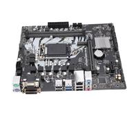 Bewinner Carte Mère D'ordinateur, Prise en Charge de la Carte Mère D'ordinateur M.2 pour LGA 1200 DDR4 2933 2666 2400 2133 MHz, Double Canal avec Ports VGA Serial