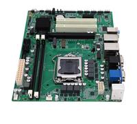 Bewinner Carte Mère Industrielle Adaptée pour LGA1151, Prend en Charge L'interface Serial ATA 3.0 USB 3.0 M2 2280, 64 Go DDR4, Double LAN 2,5 G, M.2 NVMe pour NAS, Pare-feu, Serveur