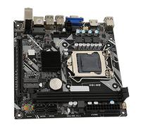 Bewinner Carte Mère LGA 1155, NVME WiFi M.2 VGA HD Output pour PC de Bureau, 10 USB 2.0, DDR3 Mini ITX pour Ordinateur