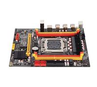 Bewinner Carte Mère PC X79 M2, Conception de Voyant Lumineux Mémoire DDR3 Fonctionnement Rapide Efficace Fournitures Informatiques DDR3 1866/1600/1333 MHz pour Processeur