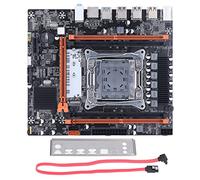 Bewinner Carte Mère X99H LGA2011, 4 DDR4 3 Broches Support CPU V3 V4 USB3.0 SATA Port Carte Mère Tous Les Condensateurs Solides Carte Mère pour Ordinateur de Bureau