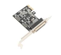 Bewinner Carte PCIe vers Port Parallèle, Carte Adaptateur d'imprimante IEEE 1284 DB25 pour Emplacements PCIe X1/x4/x8/x16, Compatible avec 10/8/7/XP, POS, étiquettes et Imprimantes Industrielles