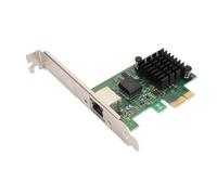 Bewinner Carte Réseau Gigabit I226 T1 PCIe, Port Unique RJ45 10 100 1000 2500 Mbps Adaptateur Ethernet PCI Express, Adaptateur Réseau Serveur pour Ordinateur de Bureau System