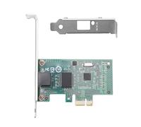 Bewinner Carte Réseau Gigabit PCIe, Adaptateur Ethernet 1000 Mbps avec Port RJ45, PCI Express 2.0 X1, Plug and Play pour PC de Bureau, Serveur, Ordinateur Industriel