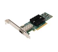 Bewinner Carte Réseau PCI E 10 Go, Port SFP+ Unique, Prise en de L'adaptateur LAN Ethernet PCI Express Carte Réseau PCI Express SFP+ pour Cartes Mères