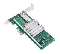 Bewinner Carte Réseau PCI E X1 10 Go, Adaptateur Ethernet Fibre Optique SFP Haute Vitesse avec Puce 82599EN