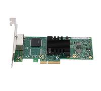 Bewinner Carte Réseau PCI-EX4 Gigabit Ethernet 10/100/1000mbps Serveur RJ45 Adaptateur Réseau à Double Port électrique pour Emplacements PCI-E X4/X8/x16