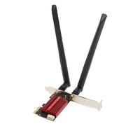 Bewinner Carte Réseau PCIe, Carte WiFi 5G Double Bande de Fréquence 2.4G, Carte Réseau PCI Express 300 Mbps 2.4 GHz, Adaptateur Réseau sans Fil Bluetooth 4.2 Universel Prend en