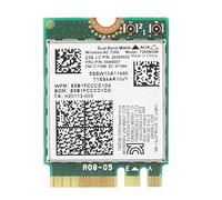 Bewinner Carte réseau sans Fil Double fréquence, Interface NGFF/M2, protocole de Prise en 802.11ac, Carte réseau Portable bi-Bande Haute Vitesse 867 Mbps pour 7260 AC