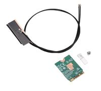 Bewinner Carte Réseau WiFi 6E, AX1800 Double Bande 2,4 GHz 5 GHz NGFF M.2 Adaptateur sans Fil pour Ordinateur Portable BT 5. pour WS 10 11, pour Linux, Technologie MU MIMO